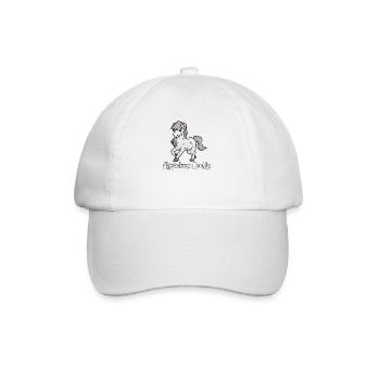 Pferdeliebhaber - Appaloosa Daddy - Baseballkappe - Weiß/Weiß - Vorne