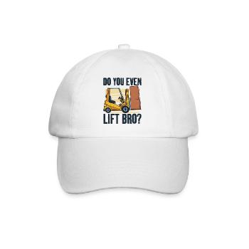 Entrepôt d’opérateur de chariot élévateur Élévateur - Casquette classique - blanc/blanc - Devant
