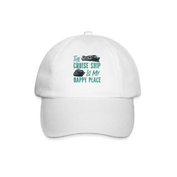Croisière Vacances Vintage Le - Casquette classique - blanc/blanc - Devant
