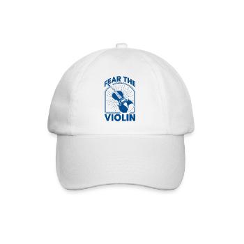 Cadeau de violoniste violoniste - Casquette classique - blanc/blanc - Devant