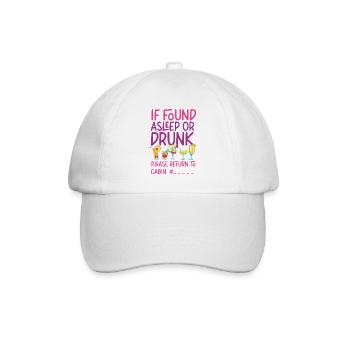 Amis de vacances en bateau de croisière - Casquette classique - blanc/blanc - Devant