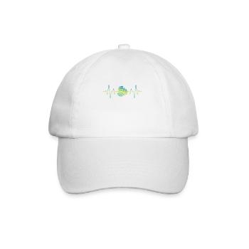 Volleyball Équipe de volleyball de plage Joueurs de club - Casquette classique - blanc/blanc - Devant