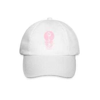 Figure Skating Club Girl Figure Skating - Baseball Cap - white/white - Front