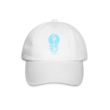 Figure Skating Club Girl Figure Skating - Baseball Cap - white/white - Front