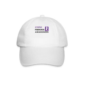 Cystic Fibrosis Fighter Cystic Fibrosis Disease - Baseball Cap - white/white - Front