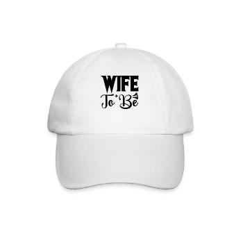 Zukünftige Ehefrau Bräute Braut Party Hochzeit - Baseballkappe - Weiß/Weiß - Vorne