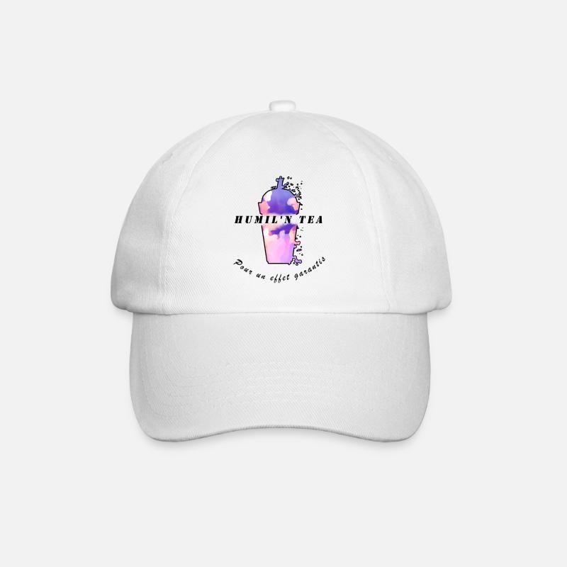 HumilNTea - Baseballkappe - Weiß/Weiß