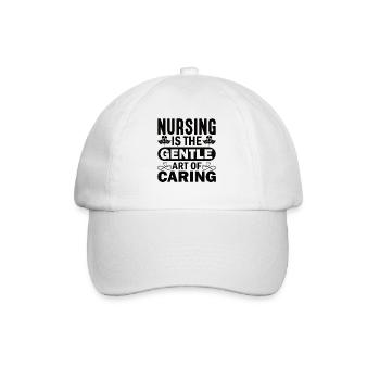 Physician Assistant Nurse Medical Practice Needle - Baseball Cap - white/white - Front