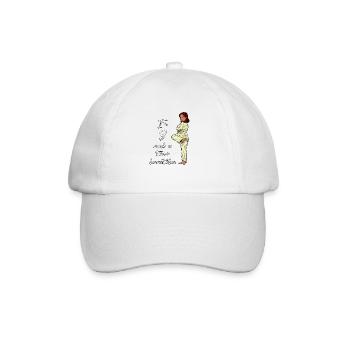 I'm 3 - Girl Karate - Baseball Cap - white/white - Front