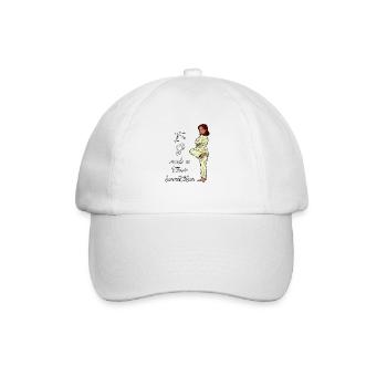 I'm 8 - Girl Karate - Baseball Cap - white/white - Front