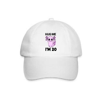 20 birthday - 20 years - hug - Baseball Cap - white/white - Front