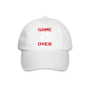Grondement YAA Man Groom EVJER une fête de garçon - Casquette classique - blanc/blanc - Devant