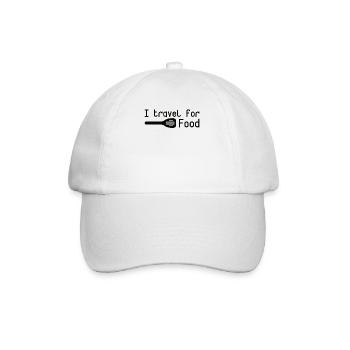 Restaurant Tester Travel Food - Baseball Cap - white/white - Front
