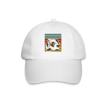 Gorilla - Baseballkappe - Weiß/Weiß - Vorne