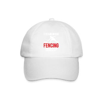 Fechten - Baseballkappe - Weiß/Weiß - Vorne