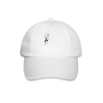 I love climbing - mountaineers - Baseball Cap - white/white - Front