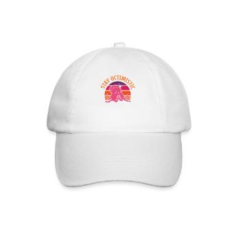 Poulpe Poulpe Tentacule de mer Poulpe Poulpe Poulpe Poulpe - Casquette classique - blanc/blanc - Devant