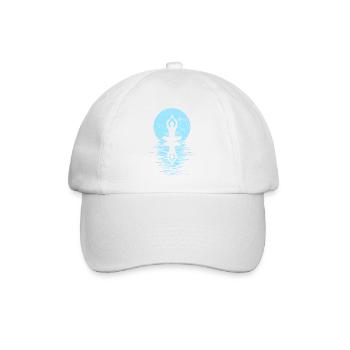 Yogi Yogini Health Meditation Outfits Girls - Baseball Cap - white/white - Front