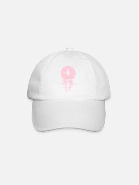 Ballett, Ballerina, Girl, Mädchen, Tanzen - Baseballkappe - Weiß/Weiß