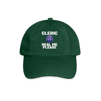 Pen and Paper for RPG Gaming Father - Baseball Cap - bottle green - Front
