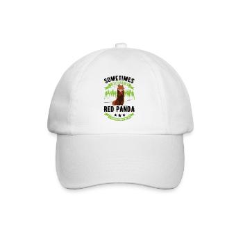 Red Panda Cadeau Chat Ours Panda Rouge - Casquette classique - blanc/blanc - Devant