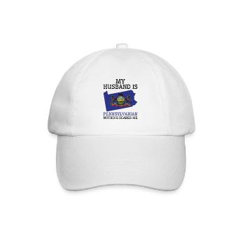 Rien ne me fait peur Mari pennsylvanien - Casquette classique - blanc/blanc - Devant