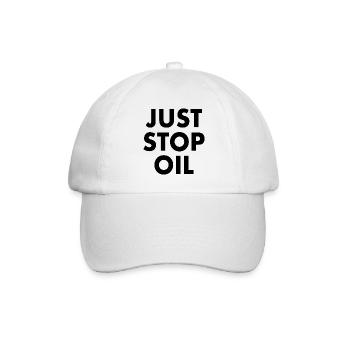 Just stop oil - Casquette classique - blanc/blanc - Devant