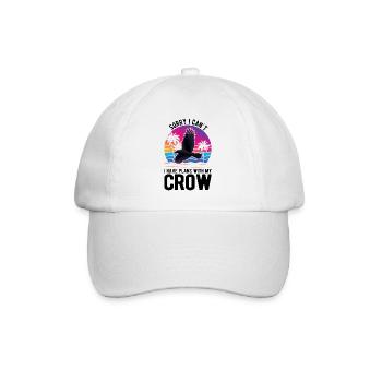 Crow Gift Crow Raven Beetle Breeder - Casquette classique - blanc/blanc - Devant