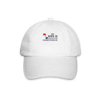 Rien ne me fait peur Femme paraguayenne Paraguay - Casquette classique - blanc/blanc - Devant