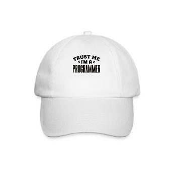 Cadeau de programmeur développeur de logiciels - Casquette classique - blanc/blanc - Devant