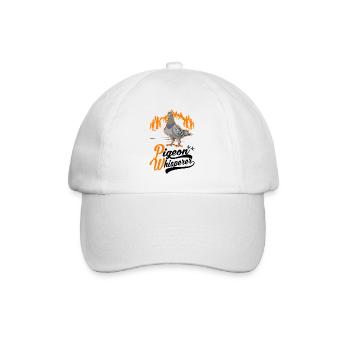 Pigeons Whisperer Pigeon Whisperer Pigeon Fancier - Baseball Cap - white/white - Front