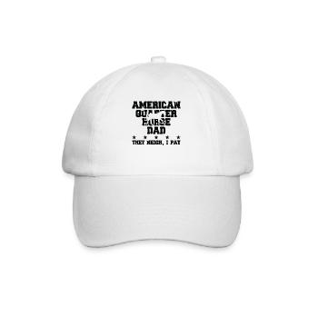 Warrior Ribbon comme prise de conscience - Casquette classique - blanc/blanc - Devant