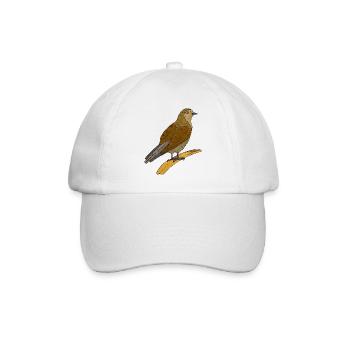 Oiseau - Casquette classique - blanc/blanc - Devant