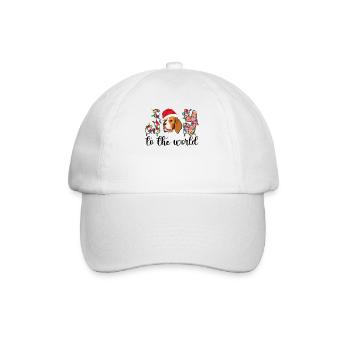 Beagle Christmas Party Beagle Dog Xmas Gifts - Baseballkappe - Weiß/Weiß - Vorne