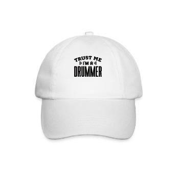 Batteur Batterie Musiciens - Casquette classique - blanc/blanc - Devant