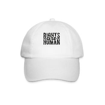Droits de l’homme Politique Manifestation sur la liberté - Casquette classique - blanc/blanc - Devant