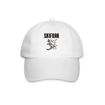 Ski - Baseballkappe - Weiß/Weiß - Vorne