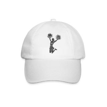 Cheerleading Cheerleader Cheer Girls - Baseball Cap - white/white - Front