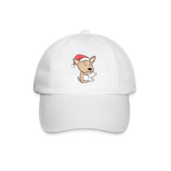 Chihuahua Chien Noël Sommeil Fatigué - Casquette classique - blanc/blanc - Devant
