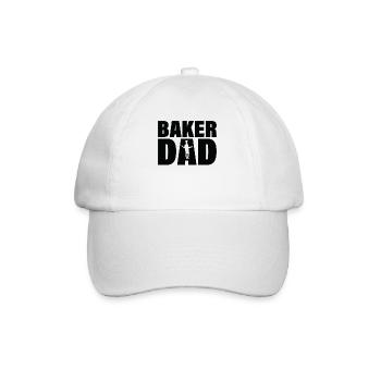 Job - Le père de Baker - Casquette classique - blanc/blanc - Devant