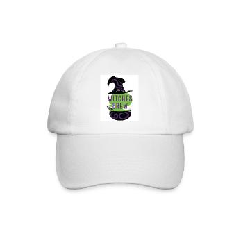 Witches Brew Graphic Homebrewing Winemaking Brewer - Baseballkappe - Weiß/Weiß - Vorne