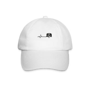 Photographers funny Photographer Camera Photography - Baseball Cap - white/white - Front