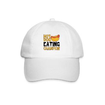 Champion mangeur de hot-dogs 4 - Casquette classique - blanc/blanc - Devant