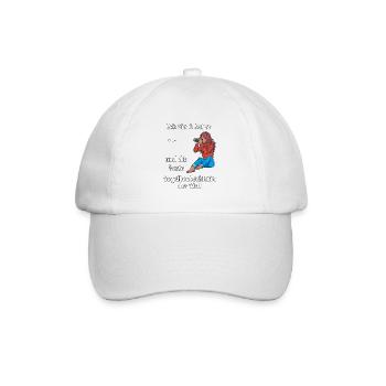 Ich bin 6 - Mädchen Vogelbeobachtung - Baseballkappe - Weiß/Weiß - Vorne