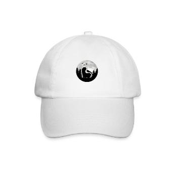 Ferret Moon Ferret Weasel - Casquette classique - blanc/blanc - Devant