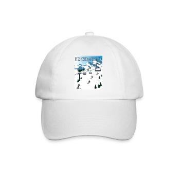 SKI USA Breckenridge - Baseball Cap - white/white - Front
