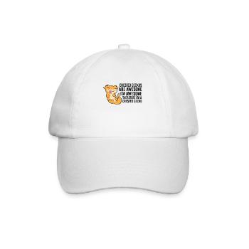 Crested Geckos Are Awesome Im Awesome Im A - Baseball Cap - white/white - Front