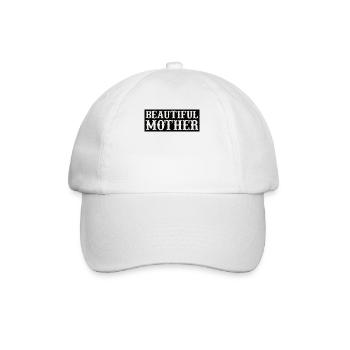 Beste Mama Überhaupt Muttertag Mutter Geschenk - Baseballkappe - Weiß/Weiß - Vorne