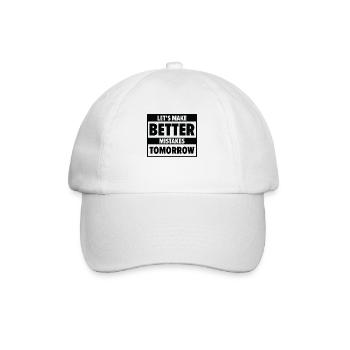 Erreurs La vie Citations Imperfection Sagesse - Casquette classique - blanc/blanc - Devant