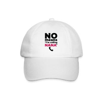 Grandparents Day Grandma Spoiling Favorite - Baseball Cap - white/white - Front